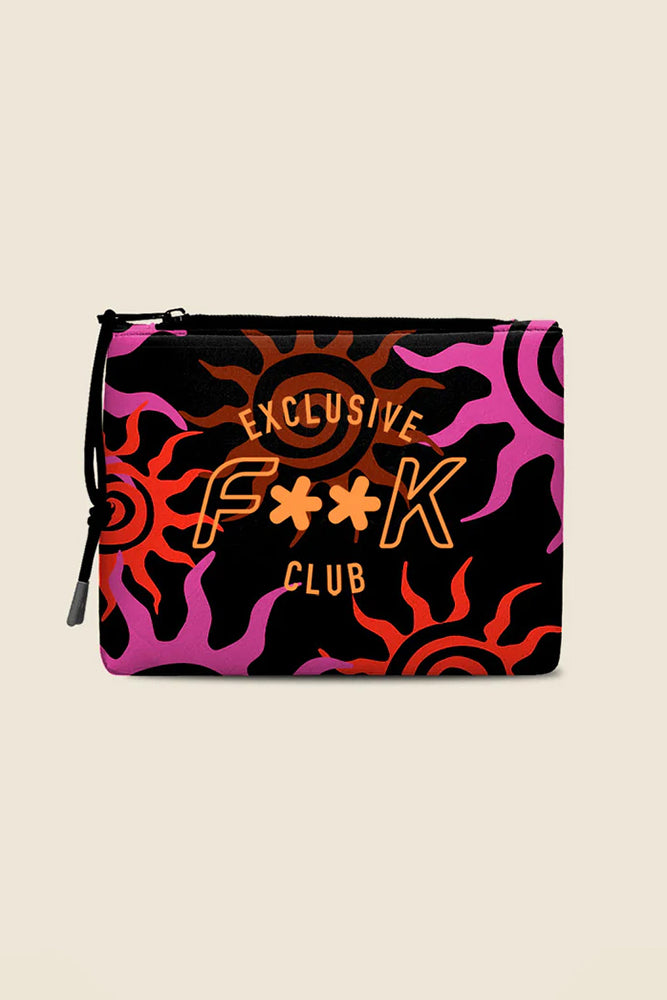 POCHETTE DONNA NERO FA25-A052 X03 FXXK